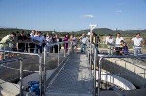 La Diputación inicia nuevos proyectos en el interior en su objetivo de garantizar la depuración de agua en toda la provincia