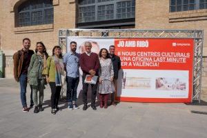 Joan Ribó anuncia “una revolució cultural a València” amb sis nous centres i un quiosc de venda “last-minut”