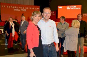 Ernest Blanch felicita a Susana Ros pel seu imminent nomenament com a portaveu adjunta del Grup Socialista en el Congrés