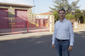 Ximo Huguet seguirá trabajando para crear una nueva biblioteca en el antiguo parque de bomberos