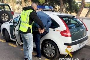 La Guardia Civil detiene a una persona por un robo con violencia e intimidación en un domicilio de Alcora