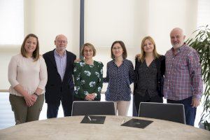 La Universitat Jaume I i el Col·legi Oficial d’Educadores i Educadors Socials de la Comunitat Valenciana signen un conveni marc de col·laboració - (foto 3)