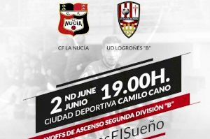 Entradas “populares” para el decisivo  CF La Nucía vs. Logroñés “B” de playoff