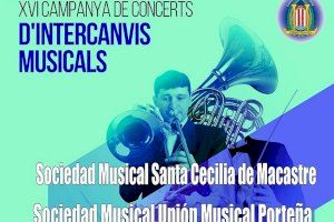 La Unión Musical Porteña organitza per a este dissabte un intercanvi de bandes musicals