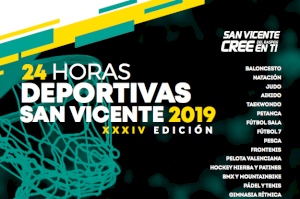 La XXXIV edición de las 24 horas deportivas se celebrará los días 7 y 8 de junio