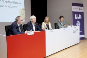 Els premis Nobel Joachim Frank i Sheldon Glashow comparteixen les seues experiències amb professorat i alumnat de l'UJI i de secundària de Castelló - (foto 3)