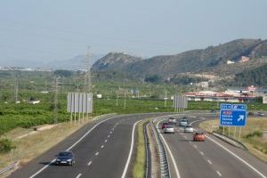 Fomento licita las obras de la conexión sur de Oliva con la AP-7