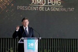 Ximo Puig destaca la 'mirada territorial' de la Universidad de Alicante como elemento de 'integración y convivencia'