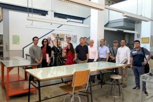 Una delegación del Instituto de Arte y Diseño de Suzhou (China) visita el campus de Altea de la UMH