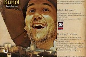 El Paseo de Borrunes de Buñol alberga este fin de semana una nueva edición del exitoso Mercado Medieval