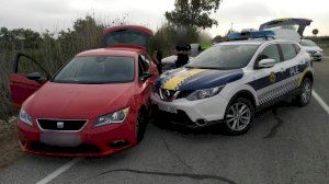 Conductor a la fuga y persecución policial en Santa Pola