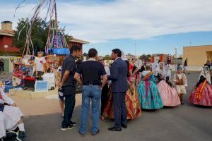 Comienzan a arder las Hogueras plantadas en los colegios