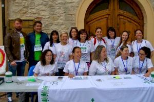 200 persones participen en la marxa contra el càncer de Sant Jordi