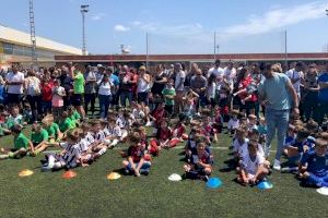 La Escoleta del CD Castellón ‘compartió’ un día grande