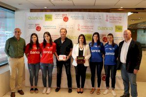 La Federació de Pilota Valenciana (FPV) i Bankia presenten la final de Lliga Bankia de Raspall Femení