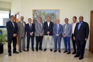 La UMH presenta el programa “Espejo Iberoamérica” para postgraduados durante la visita de la Universidad Autónoma de Santo Domingo