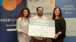 El Ayuntamiento felicita a la empresa alicantina Vizologi por alzarse ganadora del III Concurso de Innovación Wonderful en la provincia