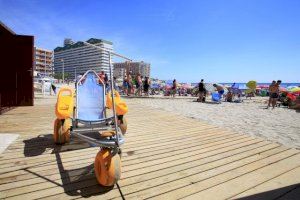 Calp contará a partir del sábado con dos playas adaptadas