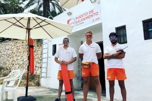 El servei de salvament de la costa de Benissa s’inicia aquest cap de setmana