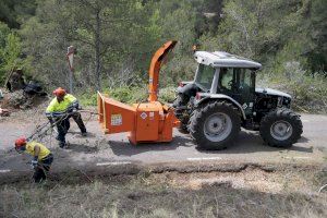 La Diputación refuerza sus trabajos de prevención de incendios en las zonas más sensibles de la provincia  de cara al verano