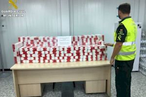 La Guardia Civil se incauta de 7.000 cajetillas de tabaco en el Puerto y Aeropuerto de Valencia