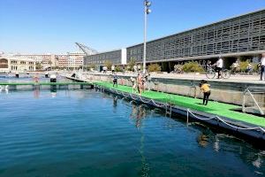 Ciutadans denuncia que la nova piscina de la Marina no és accessible