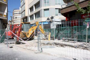 Las obras del colector centro finalizarán en dos semanas con el repavimentado de Emilio Castelar