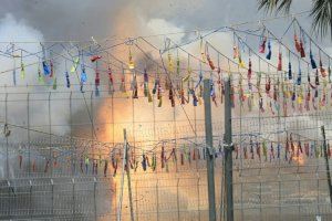 Fuegos Artificiales del Mediterráneo divide el potente terremoto de la quinta mascletà en cinco fases