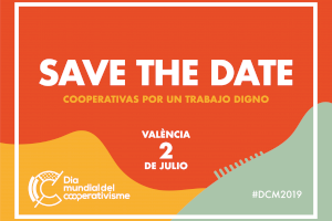 Las Cooperativas Valencianas celebran el Día Mundial del Cooperativismo el próximos 2 de julio