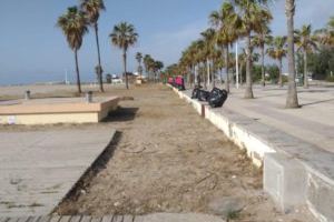 Burriana amanece con playas limpias tras una larga noche de San Juan