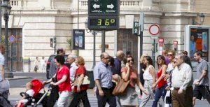 Una ola de calor dejará temperaturas de hasta 40º en toda la Comunitat