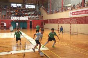 Los más pequeños toman el protagonismo de fútbol sala en Aspe este fin de semana