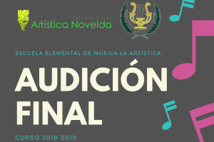 Audiciones finales en la Escuela de Música La Artística de Novelda