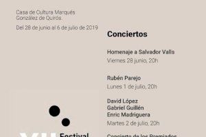 Un concierto en homenaje al guitarrista gandiense Salvador Valls