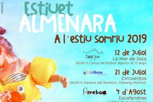 Almenara programa teatre i circ familiar a la Platja Casablanca durant l'estiu