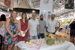 La campaña estival del Mercat Municipal cuenta con la creatividad de Postres Gelart para promocionar las frutas y verduras de temporada