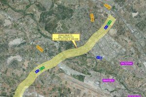 Fomento licita las obras de rehabilitación del firme del BY-pass norte de Valencia, por un importe de 8,32 millones de euros