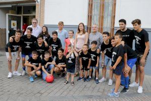 Antoni Pardo, vencedor del campeonato de fútbol infantil fallero