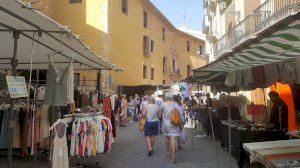 El Ayuntamiento de Segorbe retira el mercado de la calle Colón y lo devuelve a la plaza de la Cueva Santa