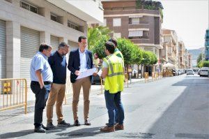 Las obras de remodelación de la calle Maximiliano García Soriano y adyacentes han comenzado