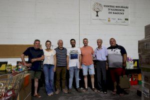 L'alcalde de Sagunt visita el Centre Solidari d'Aliments