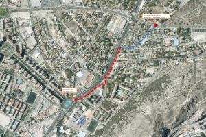 El Ayuntamiento de Alicante inicia las obras de los nuevos itinerarios ciclistas en la Avenida de Denia y la Vía Parque