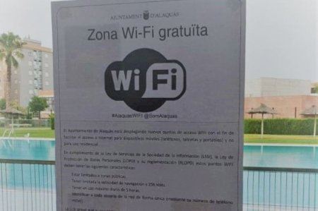El Castell y la Piscina Municipal, nuevos puntos de conexión WIFI gratuita en Alaquàs