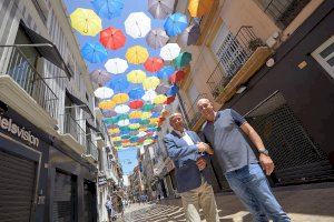 Comerç decora d'estiu el Centre Històric de Gandia