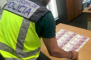 La Policía Nacional detiene a dos personas por estafar a un casino de Alicante más de 7.0000 euros con billetes falsos