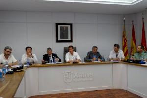 Junta de Seguretat a l'Ajuntament de Xàtiva per abordar el dispositiu especial de Fira