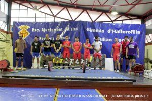 El Valencia Club de Halterofilia se proclama el mejor equipo del torneo “Julián Perea” de Alzira