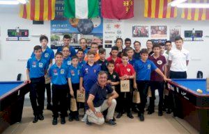 Las Escuelas de Billar de La Safor presentes en el XVII Campeonato de España Sub15