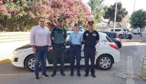 Policia Local, Guàrdia Civil i Gendarmeria francesa s'uneixen per donar una millor atenció al turista