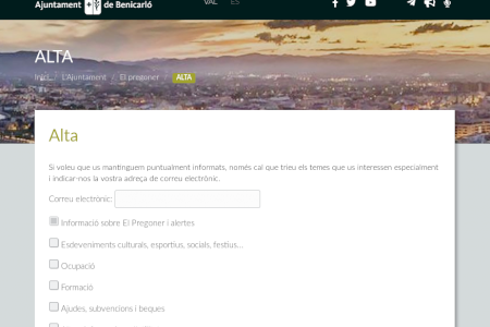 El Pregoner supera els 3.000 missatges enviats i els 1.600 subscriptors